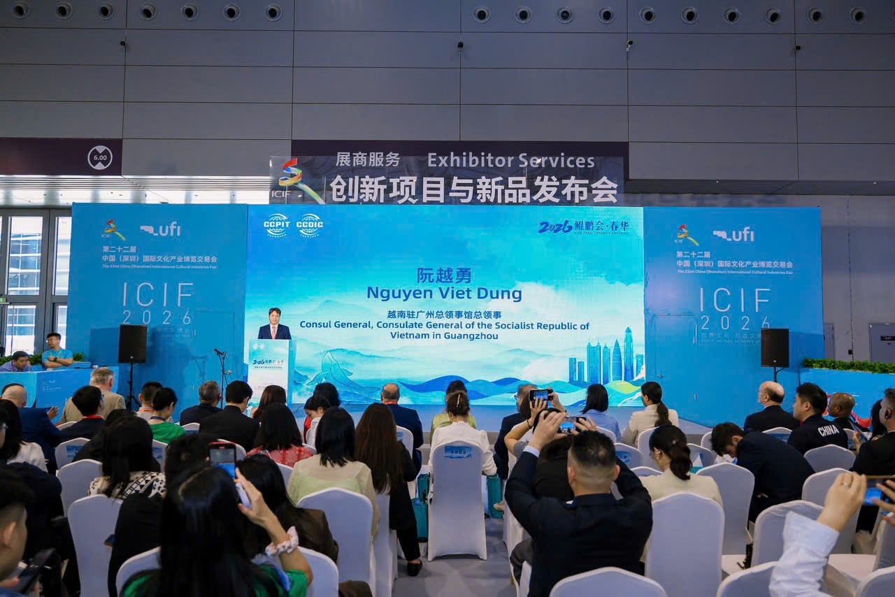 Lan tỏa văn hóa Việt Nam tại Hội chợ ICIF-22 Thâm Quyến Lan tỏa văn hóa Việt Nam tại Hội chợ ICIF-22 Thâm Quyến