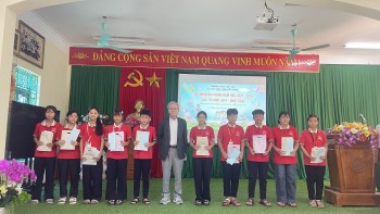 JVPF đồng hành cùng học sinh khó khăn và nạn nhân da cam tại Bắc Ninh