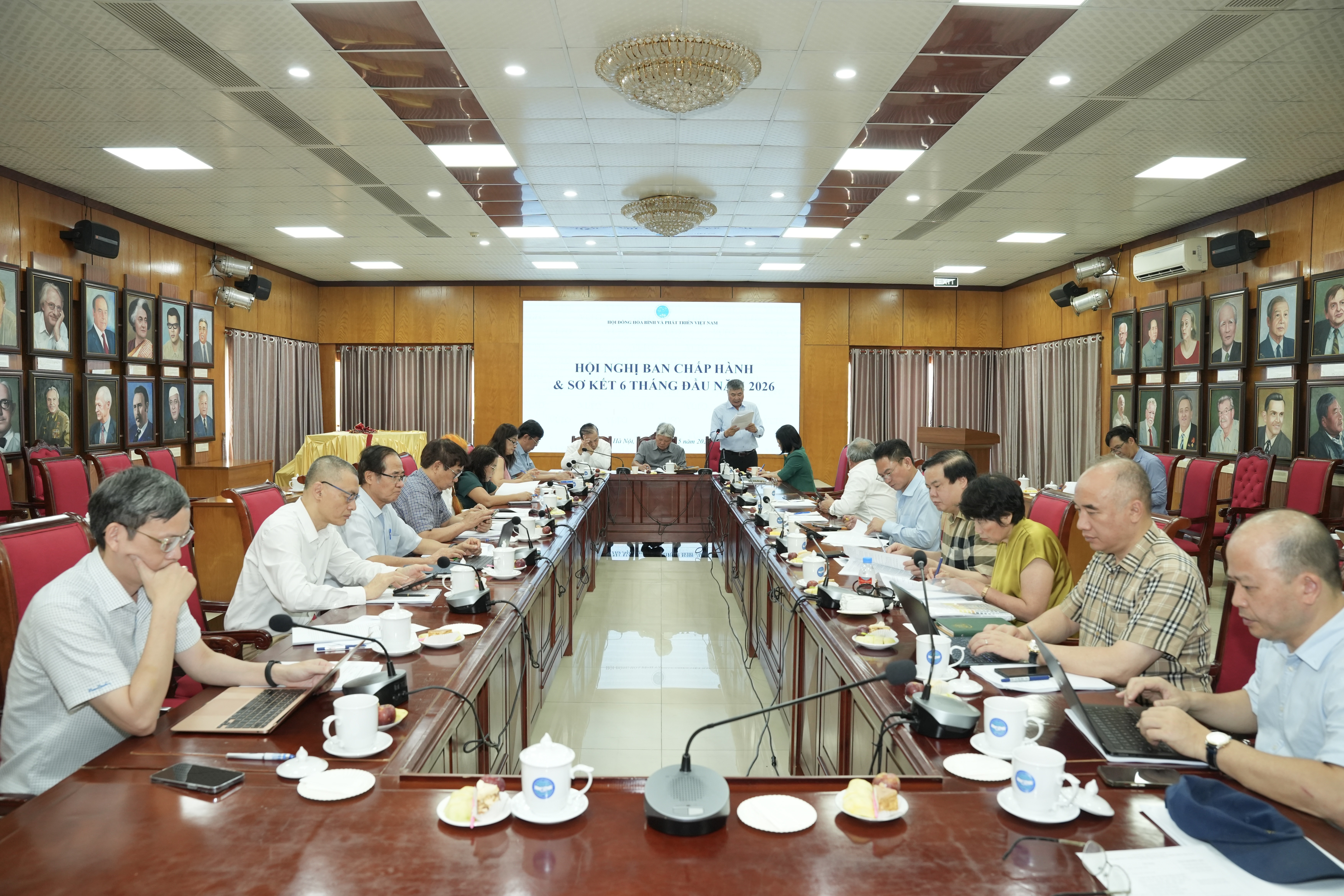 Hội đồng Hòa bình và Phát triển Việt Nam sơ kết công tác 6 tháng đầu năm 2026