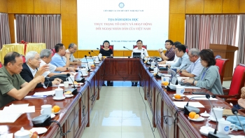 Làm rõ thực trạng tổ chức và hoạt động đối ngoại nhân dân của Việt Nam