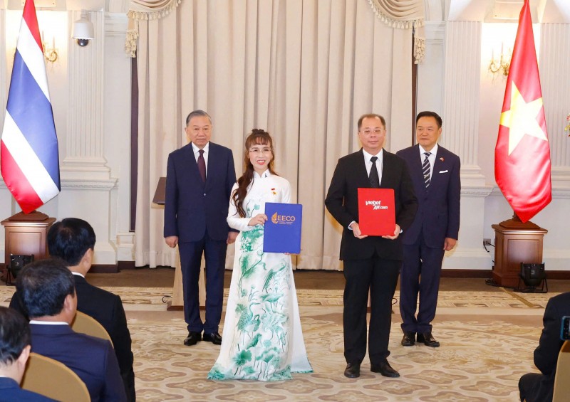 Vietjet và Văn phòng Hành lang Kinh tế phía Đông EECO thuộc Chính phủ Thái Lan trao thỏa thuận hợp tác phát triển trung tâm kỹ thuật tàu bay MRO tại sân bay quốc tế U-Tapao, Thái Lan Vietjet và Văn phòng Hành lang Kinh tế phía Đông EECO thuộc Chính phủ Thái Lan trao thỏa thuận hợp tác phát triển trung tâm kỹ thuật tàu bay MRO tại sân bay quốc tế U-Tapao, Thái Lan