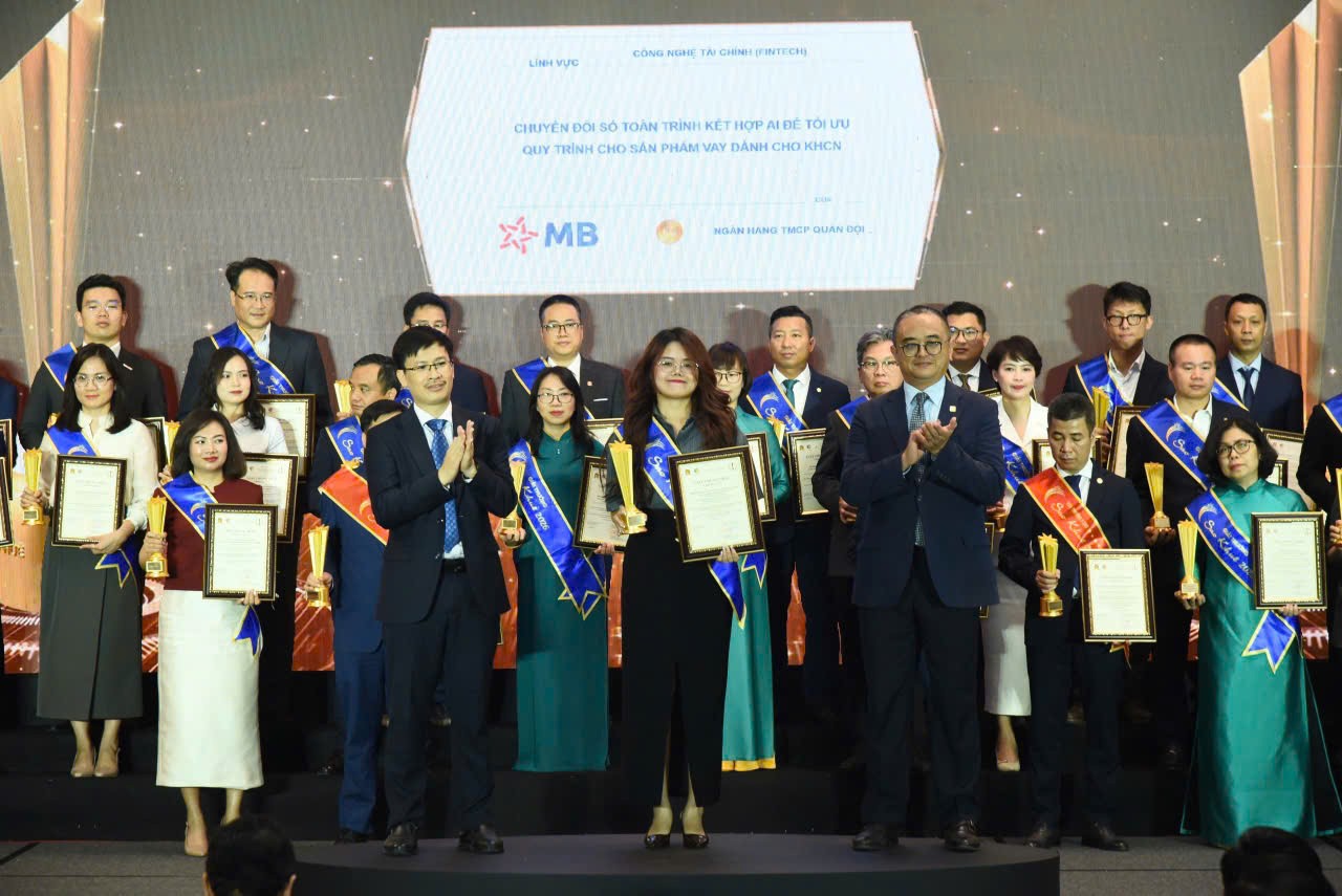 MB ghi dấu ấn với 5 giải thưởng Sao Khuê 2026