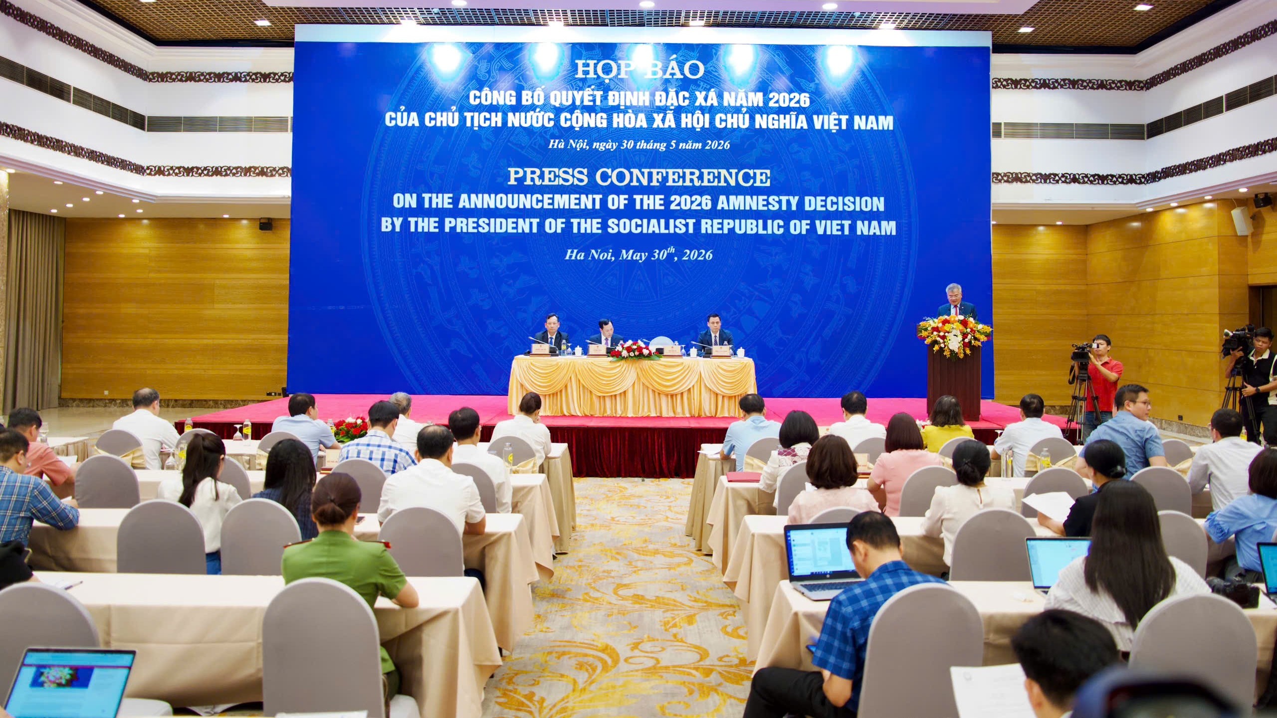 9.950 phạm nhân được đặc xá từ ngày 01/6/2026