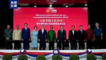 CMG khởi chiếu phim tài liệu Trung Quốc tại Lào