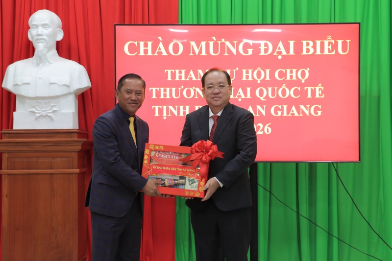 Thắt chặt quan hệ hữu nghị, hợp tác giữa An Giang với Lào, Campuchia