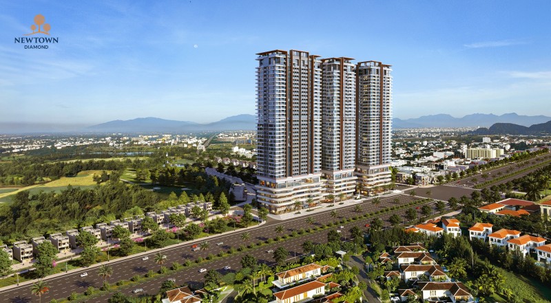 Newtown Diamond là tâm điểm hệ sinh thái thể thao - nghỉ dưỡng - thương mại sầm uất