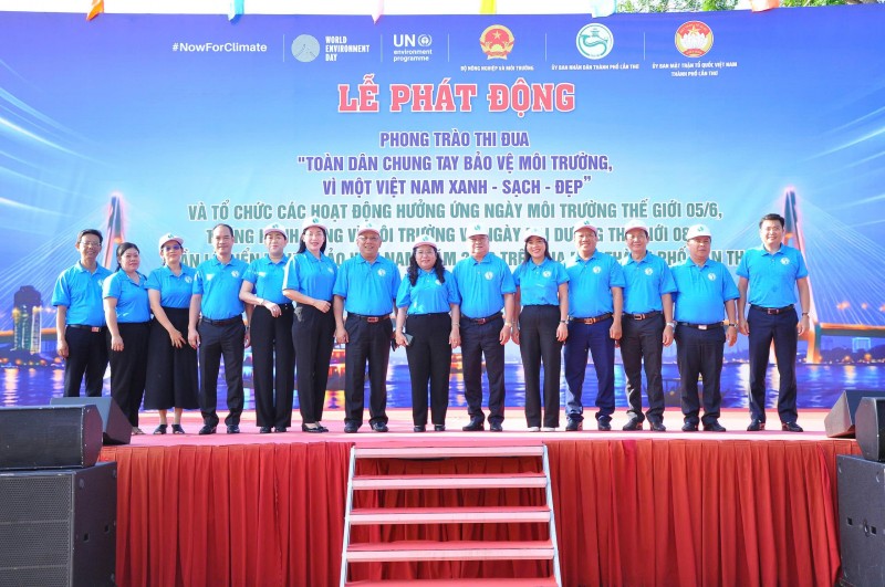 Cần Thơ phát động phong trào “Toàn dân chung tay bảo vệ môi trường, vì một Việt Nam xanh - sạch - đẹp”