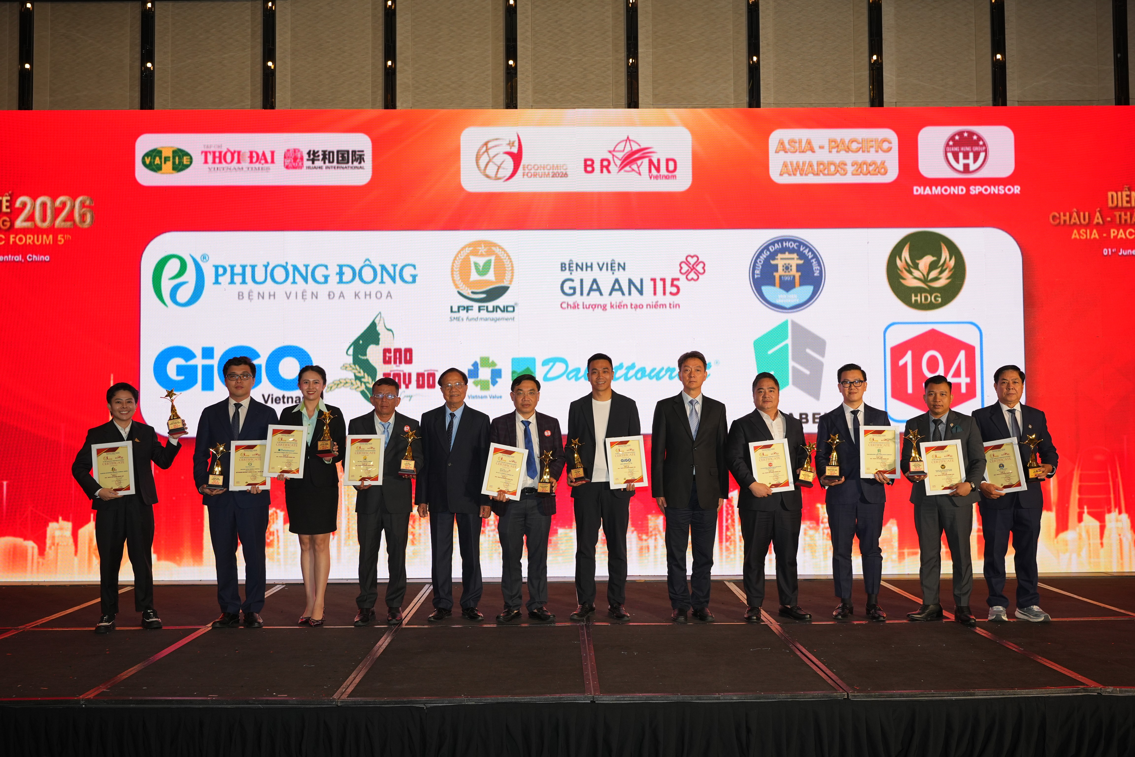 LPF FUND vinh dự nhận giải Thương hiệu tiêu biểu Châu Á – Thái Bình Dương 2026