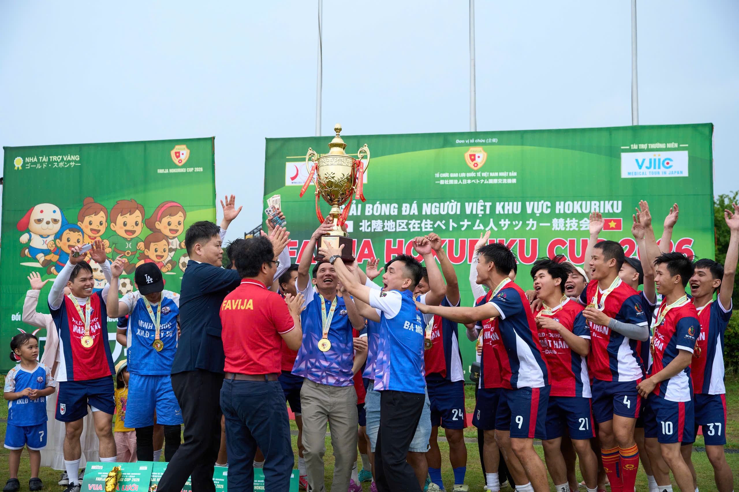 Sôi động giải bóng đá kết nối cộng đồng người Việt tại tỉnh Ishikawa (Nhật Bản)