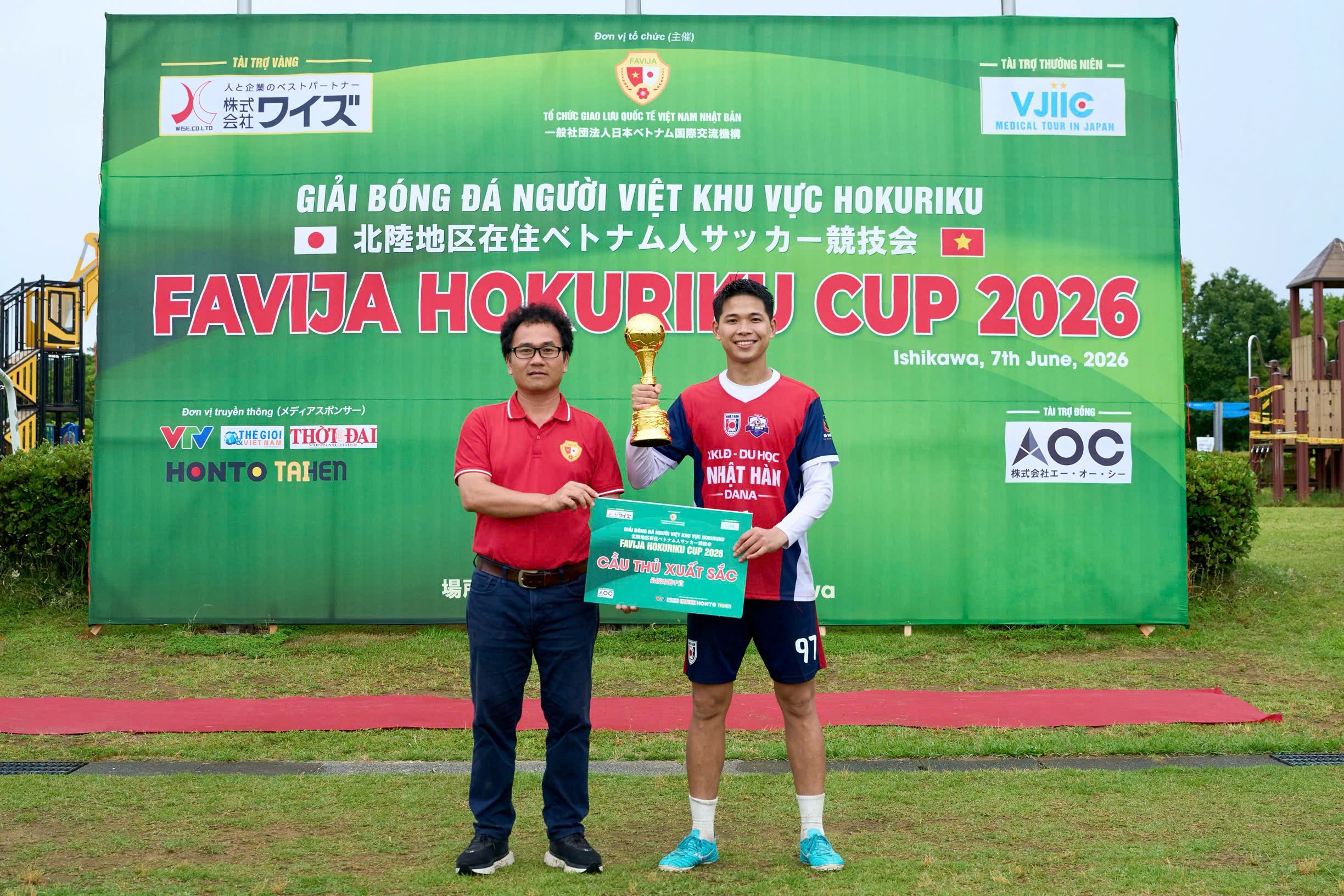 Sôi động giải bóng đá kết nối cộng đồng người Việt tại tỉnh Ishikawa (Nhật Bản)