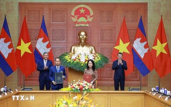 Đưa quan hệ Việt Nam-Campuchia phát triển thực chất, hiệu quả hơn