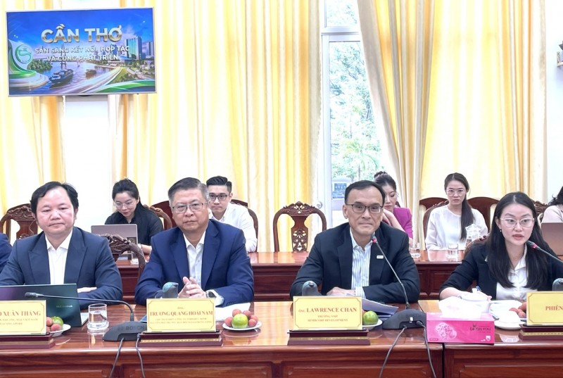 Cần Thơ mở rộng dư địa hợp tác với doanh nghiệp Singapore, hướng đến tăng trưởng xanh và bền vững Cần Thơ mở rộng dư địa hợp tác với doanh nghiệp Singapore, hướng đến tăng trưởng xanh và bền vững