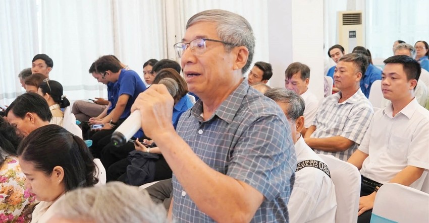 Diễn đàn “Tháng nghe dân nói” do Ban Thường trực Ủy ban MTTQ Việt Nam thành phố Huế tổ chức cuối tháng 5/2026. (Ảnh: Báo và Phát thanh, Truyền hình Huế)
