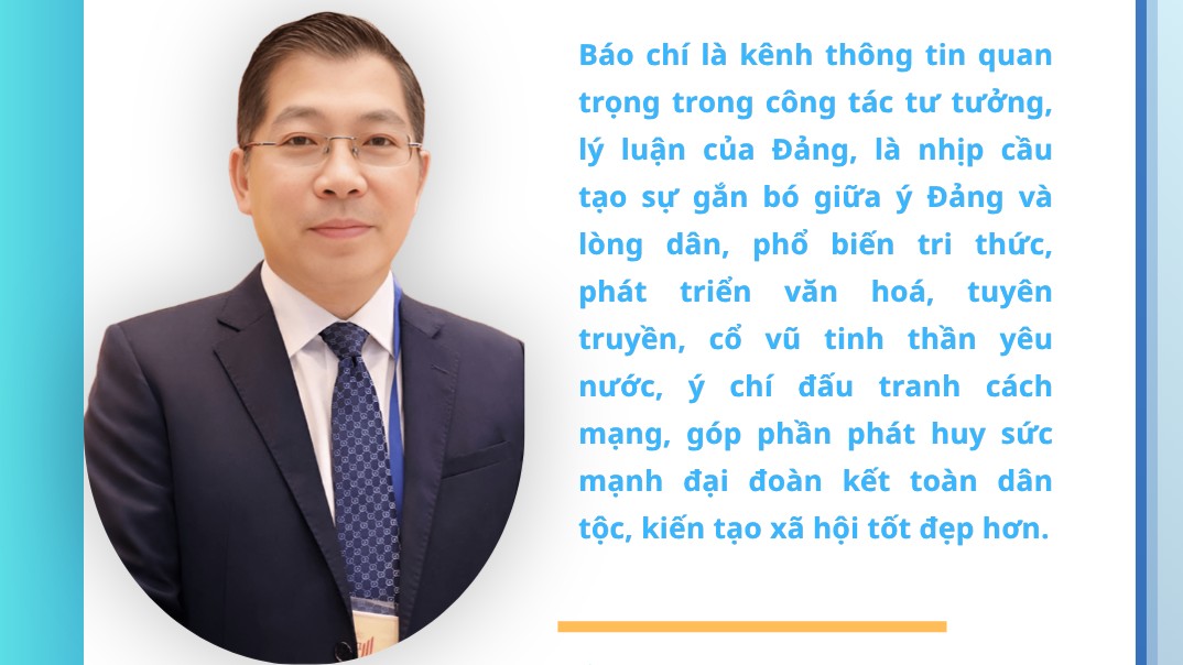 Xây dựng hệ thống báo chí tinh, mạnh, chi phối, đáp ứng nhiệm vụ trong tình hình mới