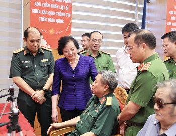 Phó Thủ tướng Phạm Thị Thanh Trà phát động cao điểm thu nhận ADN, mở thêm cơ hội xác định danh tính liệt sĩ