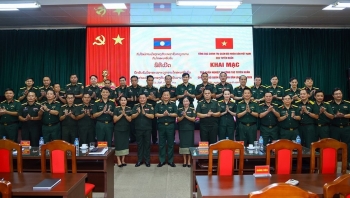 Việt Nam tập huấn nghiệp vụ tuyên huấn cho cán bộ Quân đội nhân dân Lào