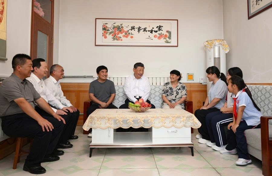 Tổng Bí thư, Chủ tịch nước Trung Quốc Tập Cận Bình khảo sát thành phố Đức Châu, tỉnh Sơn Đông