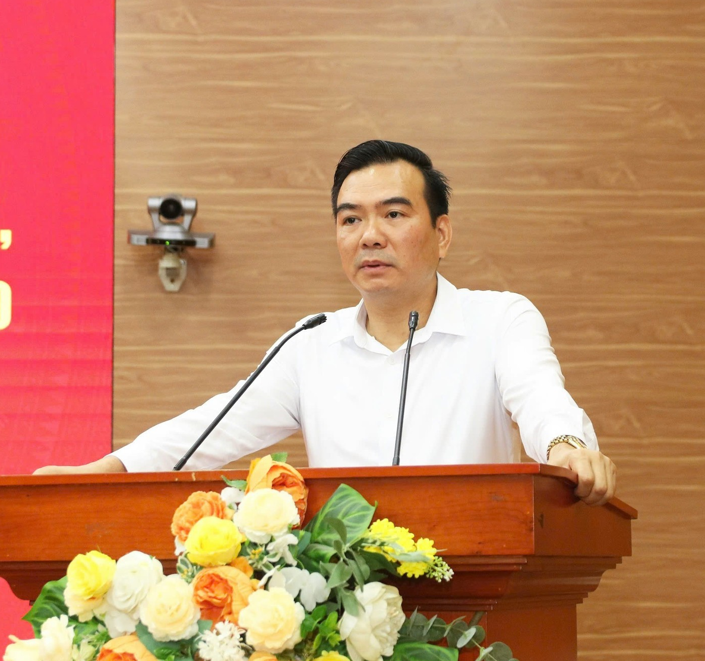 TS.Nguyễn Minh Chung, Ủy viên Ban thường vụ, Trưởng ban Tuyên giáo và Dân vận Đảng uỷ Mặt trận Tổ quốc, các đoàn thể Trung ương.