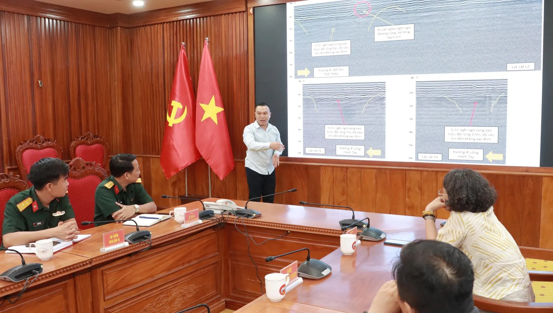 Ứng dụng radar xuyên đất, Huế khoanh vùng các vị trí nghi có mộ tập thể liệt sĩ
