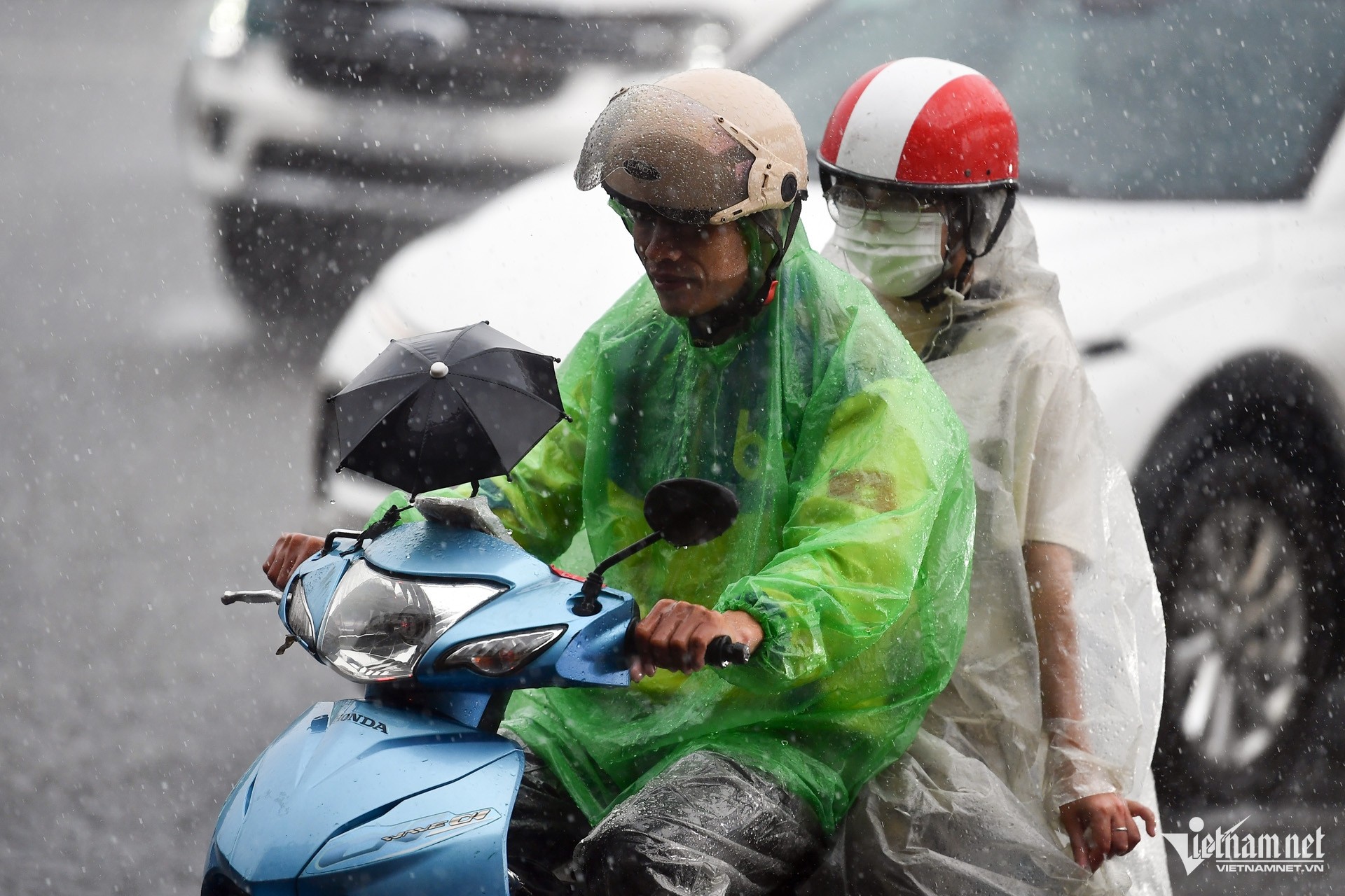 có mưa vừa, mưa to và dông