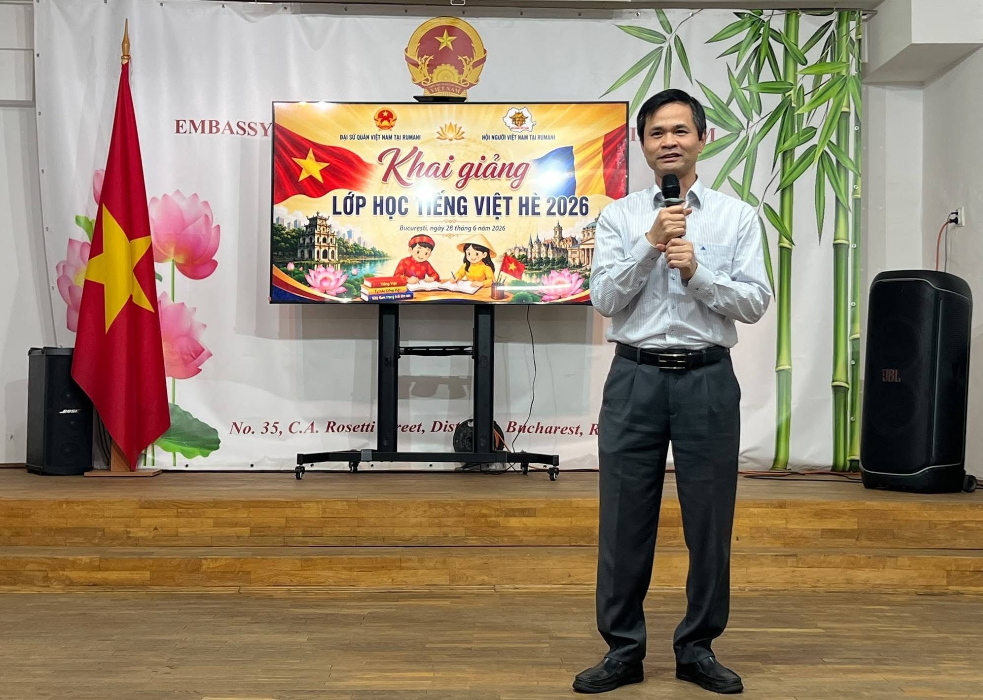 Khai giảng lớp học tiếng Việt hè 2026 tại Rumani