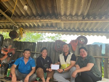 GNI hỗ trợ cải thiện điều kiện nhà ở cho 5 trẻ bảo trợ tại Tuyên Quang