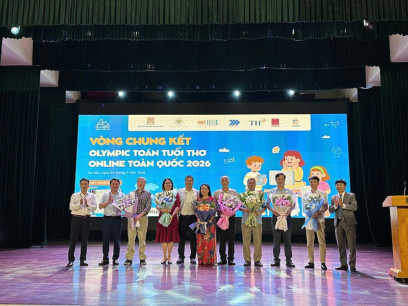 Hơn 40.000 học sinh tham gia Olympic Toán Tuổi thơ Online 2026