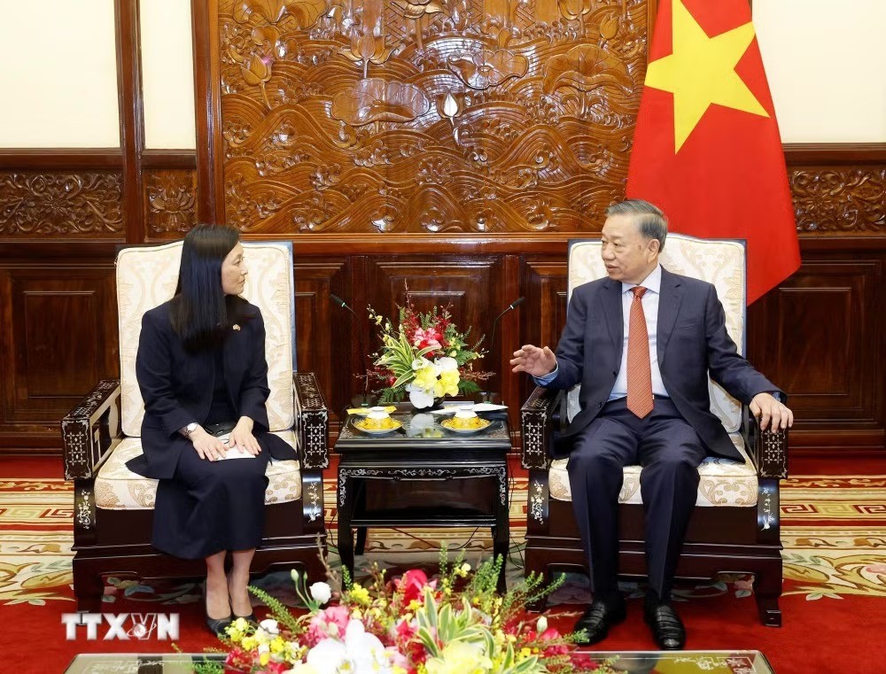 Tổng Bí thư, Chủ tịch nước Tô Lâm tiếp các Đại sứ trình Quốc thư