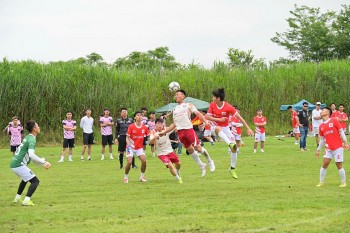 Giải bóng đá từ thiện gây quỹ xây chùa của người Việt tại Nhật Bản