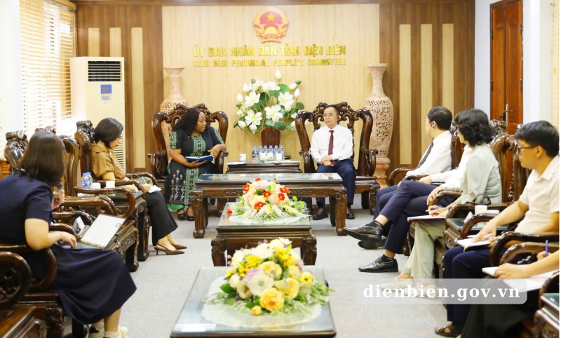 UN Women tiếp tục thúc đẩy hợp tác với tỉnh Điện Biên UN Women tiếp tục thúc đẩy hợp tác với tỉnh Điện Biên