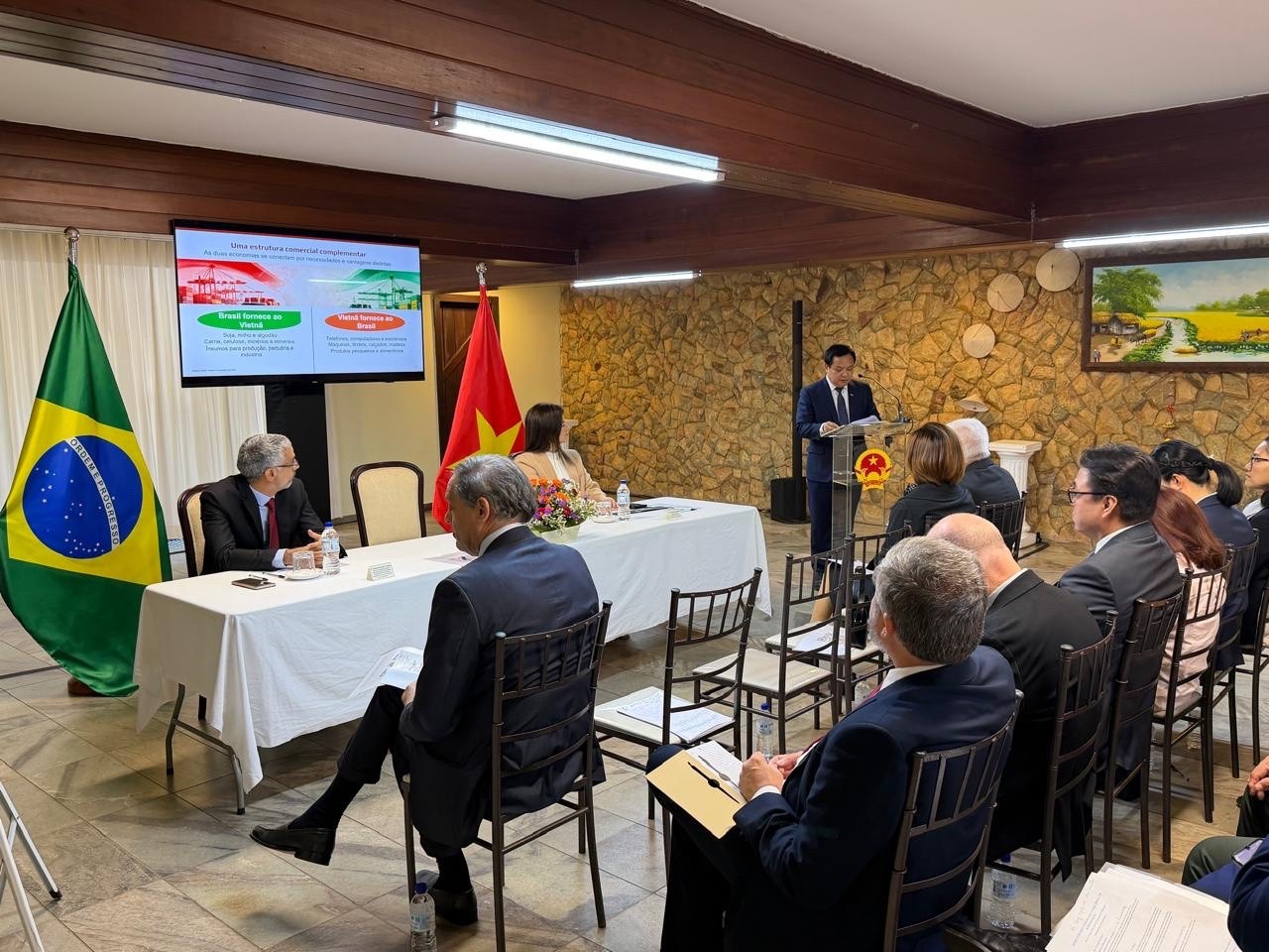 Chia sẻ thông tin kinh tế, thương mại và đầu tư Việt Nam – Brazil 6 tháng đầu năm 2026