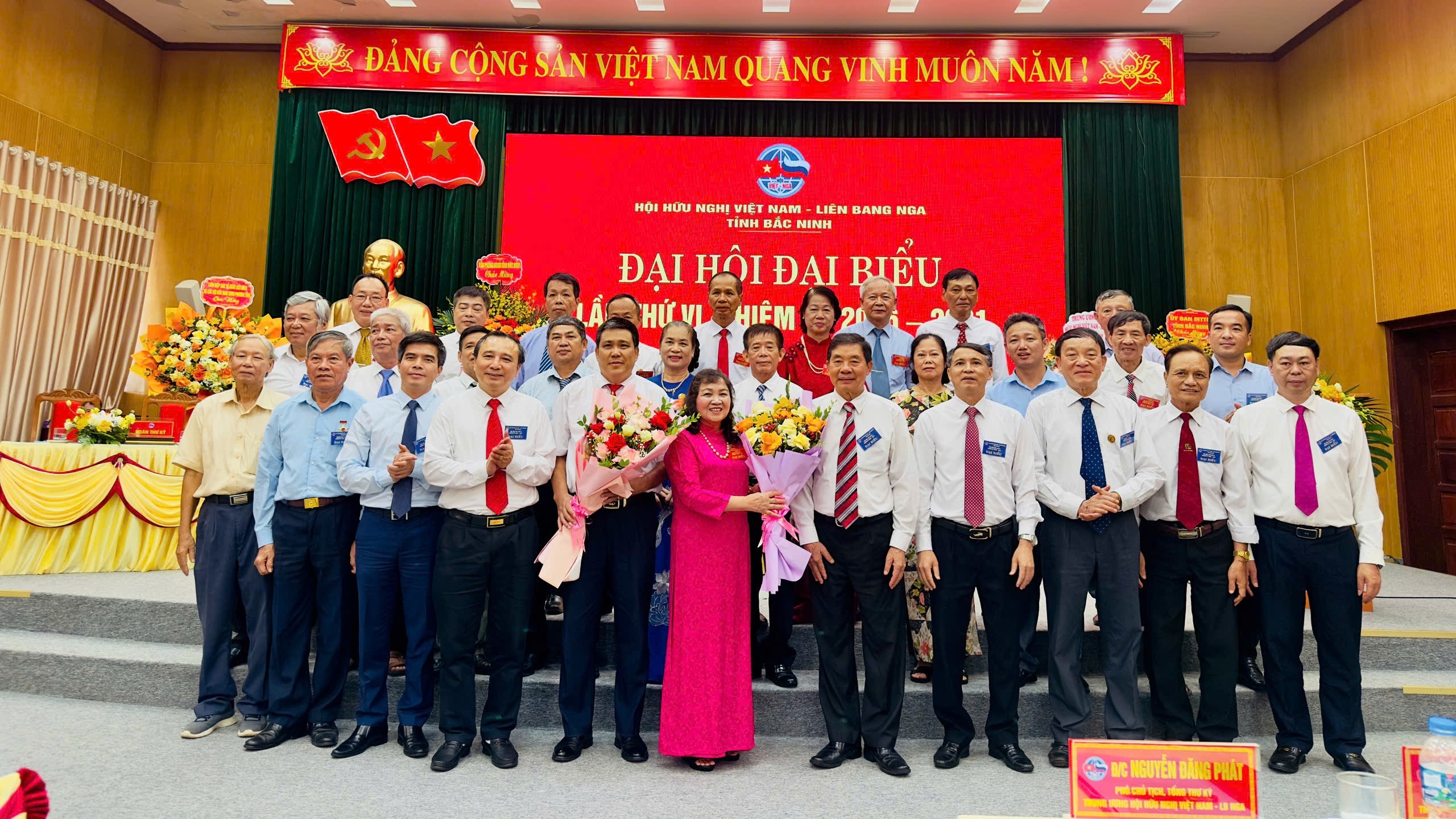 Hội hữu nghị Việt Nam - Liên bang Nga tỉnh Bắc Ninh mở rộng mạng lưới sau sắp xếp