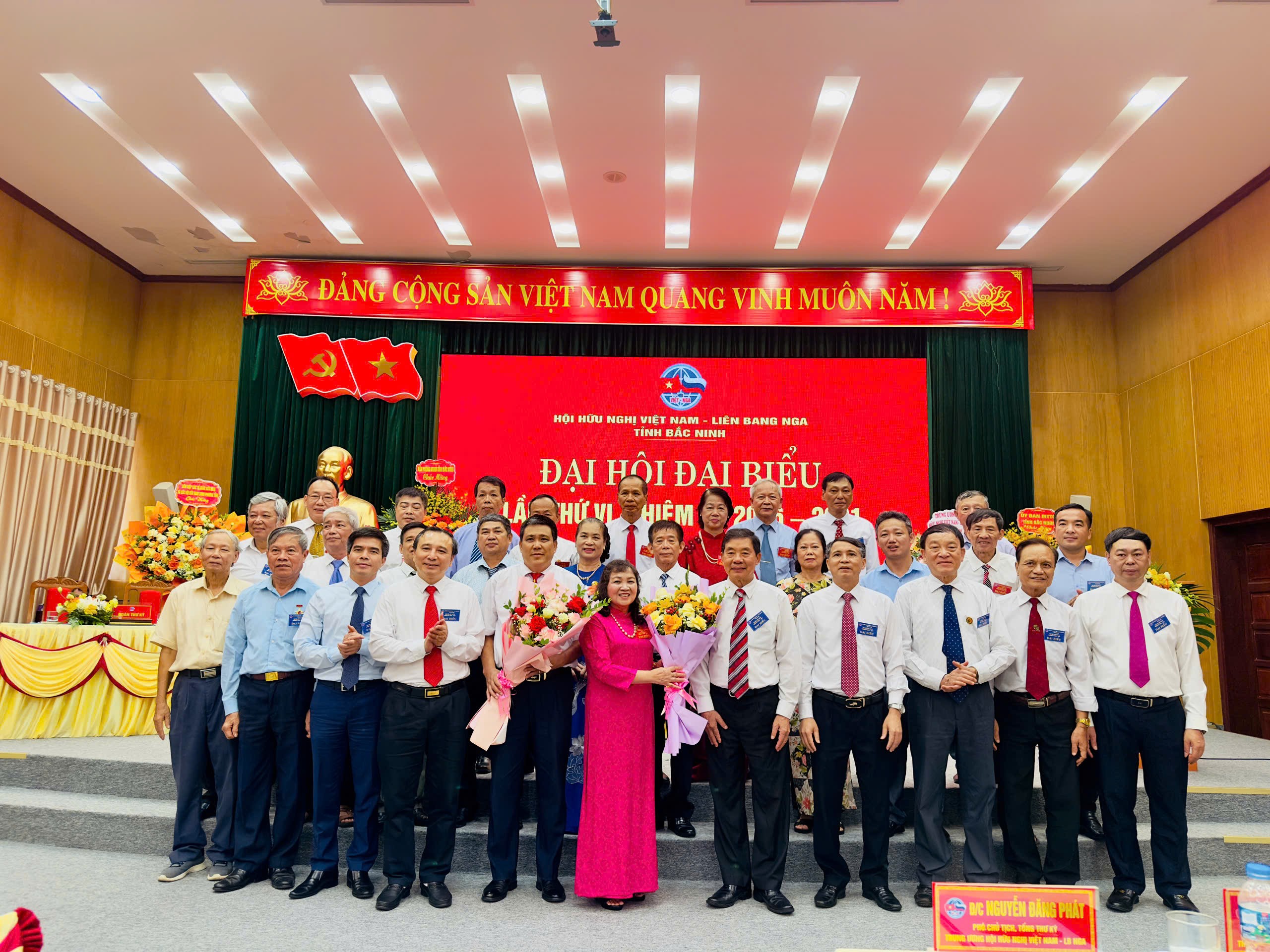 Hội hữu nghị Việt Nam - Liên bang Nga tỉnh Bắc Ninh mở rộng mạng lưới sau sắp xếp