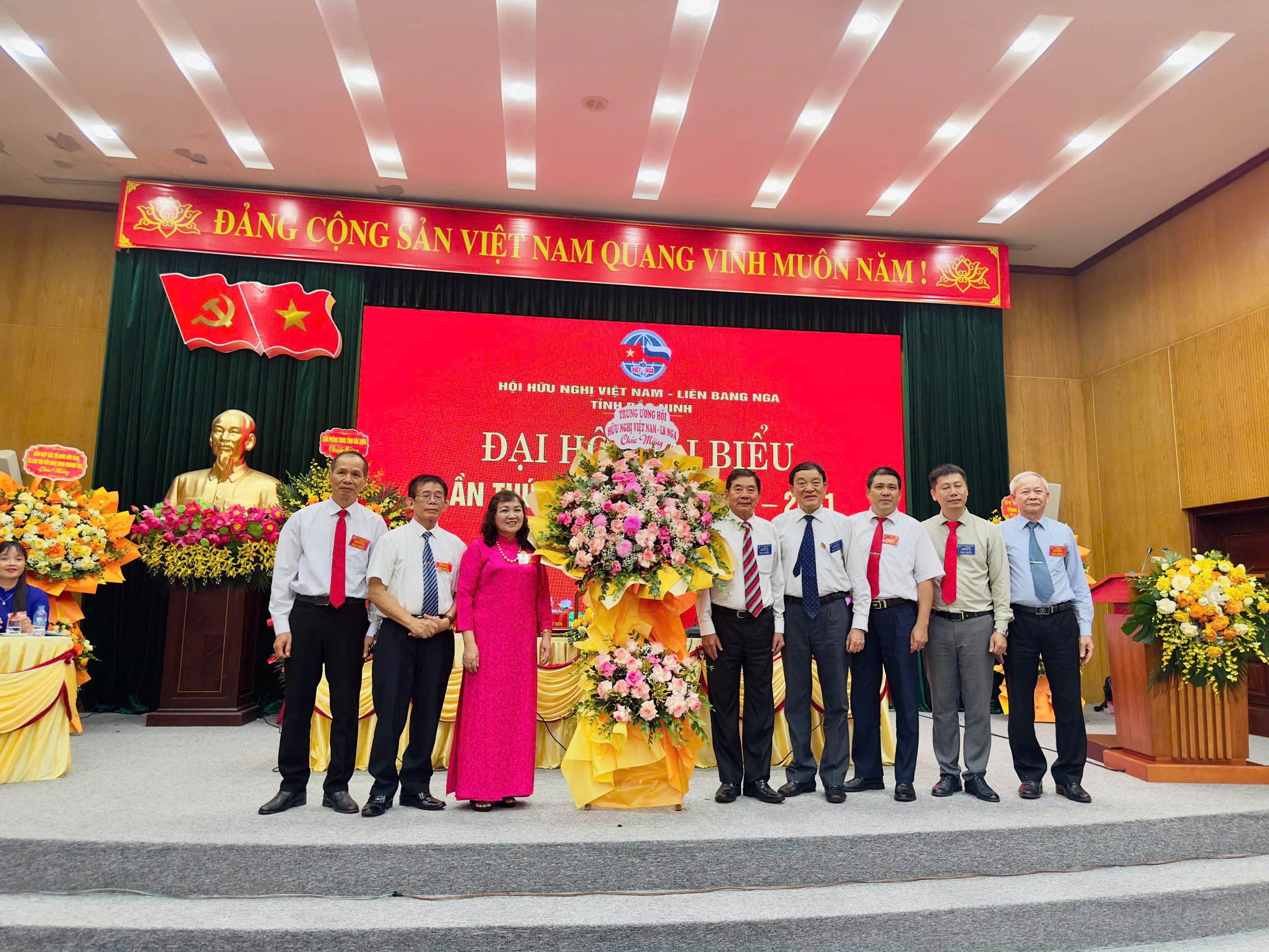 Hội hữu nghị Việt Nam - Liên bang Nga tỉnh Bắc Ninh mở rộng mạng lưới sau sắp xếp