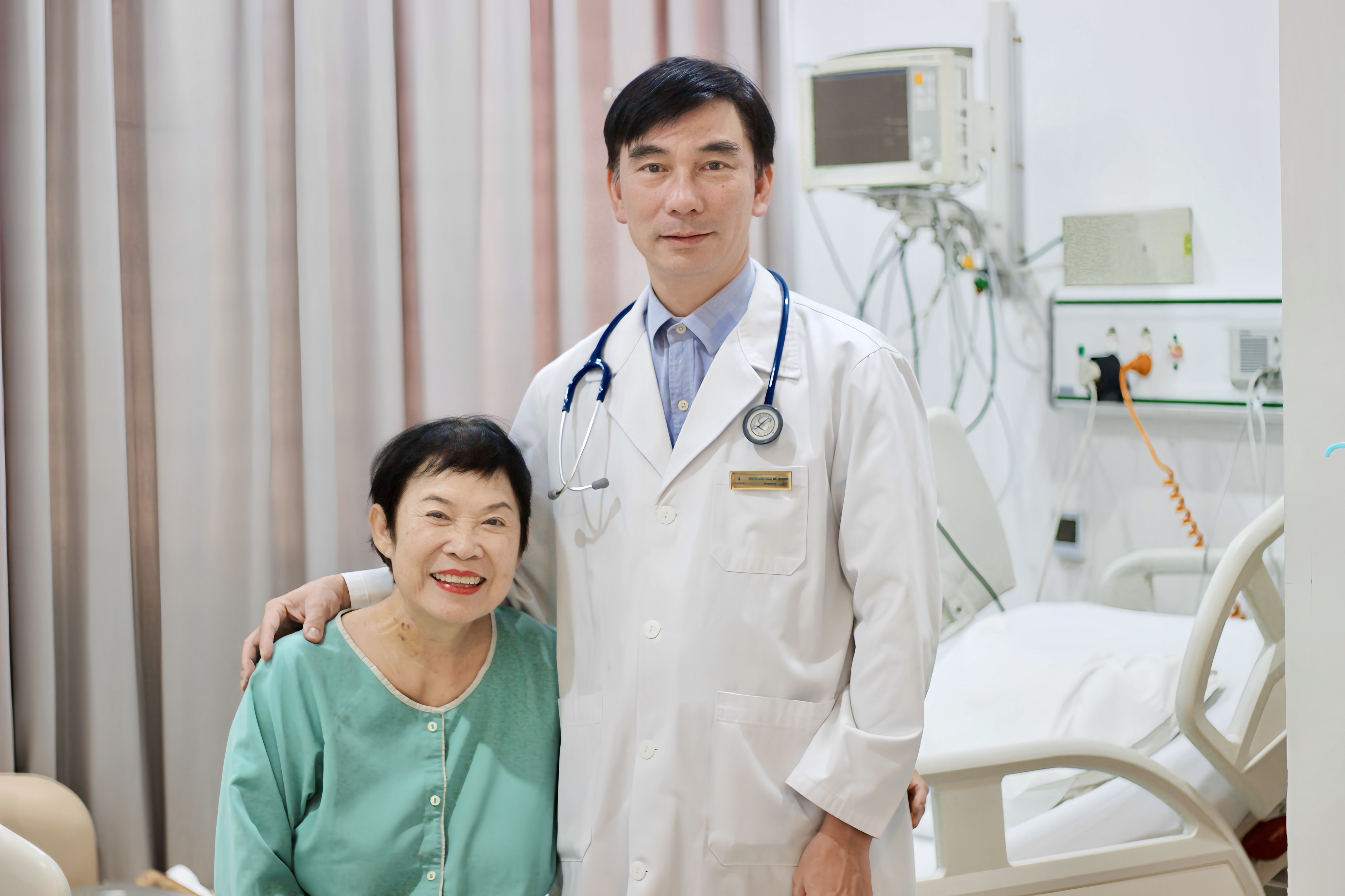 Ảnh 2: Bệnh nhân hồi phục sức khoẻ tốt sau 7 ngày điều trị tích cực. Ảnh 2: Bệnh nhân hồi phục sức khoẻ tốt sau 7 ngày điều trị tích cực.