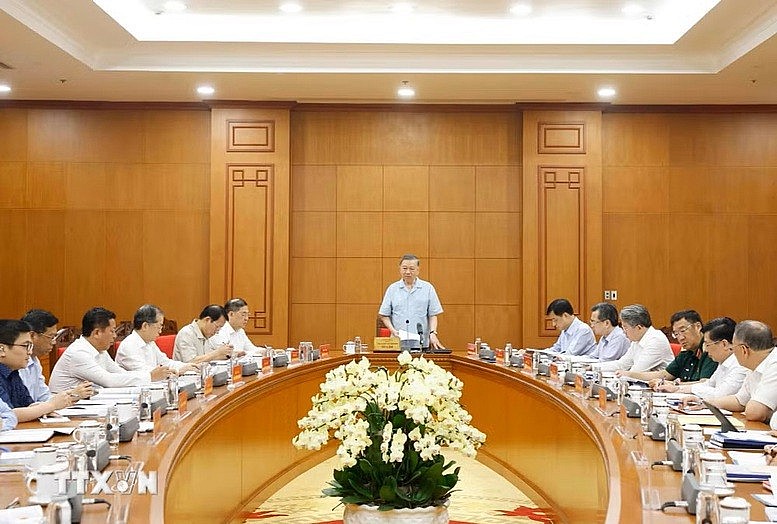 Tổng Bí thư, Chủ tịch nước Tô Lâm: Đặt công nghiệp hàng hải đúng vị trí trong chiến lược xây dựng Việt Nam trở thành quốc gia biển mạnh Tổng Bí thư, Chủ tịch nước Tô Lâm: Đặt công nghiệp hàng hải đúng vị trí trong chiến lược xây dựng Việt Nam trở thành quốc gia biển mạnh