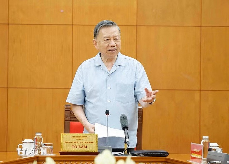 Tổng Bí thư, Chủ tịch nước Tô Lâm: Đặt công nghiệp hàng hải đúng vị trí trong chiến lược xây dựng Việt Nam trở thành quốc gia biển mạnh Tổng Bí thư, Chủ tịch nước Tô Lâm: Đặt công nghiệp hàng hải đúng vị trí trong chiến lược xây dựng Việt Nam trở thành quốc gia biển mạnh