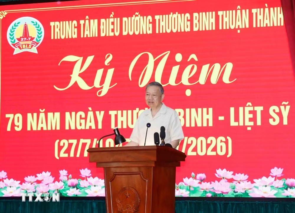 Tổng Bí thư, Chủ tịch nước: Tiếp tục rà soát, giải quyết đầy đủ chính sách đối với người có công và thân nhân