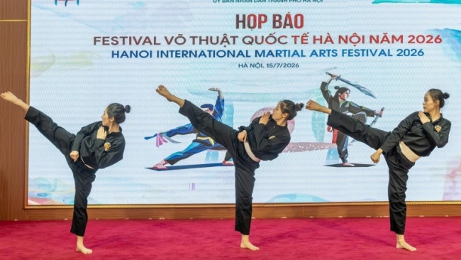Festival Võ thuật quốc tế Hà Nội 2026: Kết nối bạn bè quốc tế bằng tinh hoa võ Việt
