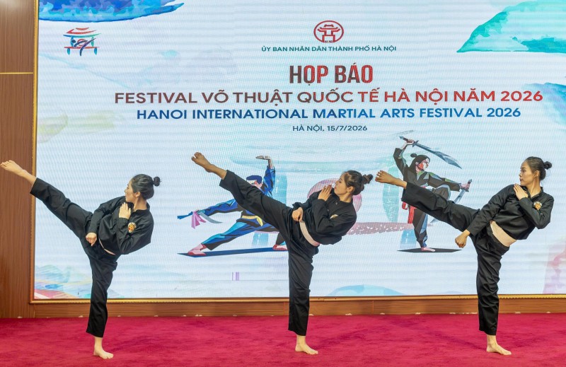 Festival dự kiến quy tụ khoảng 1.500-2.000 võ sư, võ sinh, huấn luyện viên, vận động viên và nghệ sĩ đến từ Hà Nội, các tỉnh, thành phố trong cả nước cùng nhiều đoàn quốc tế. (Ảnh: T.L) Festival dự kiến quy tụ khoảng 1.500-2.000 võ sư, võ sinh, huấn luyện viên, vận động viên và nghệ sĩ đến từ Hà Nội, các tỉnh, thành phố trong cả nước cùng nhiều đoàn quốc tế. (Ảnh: T.L)