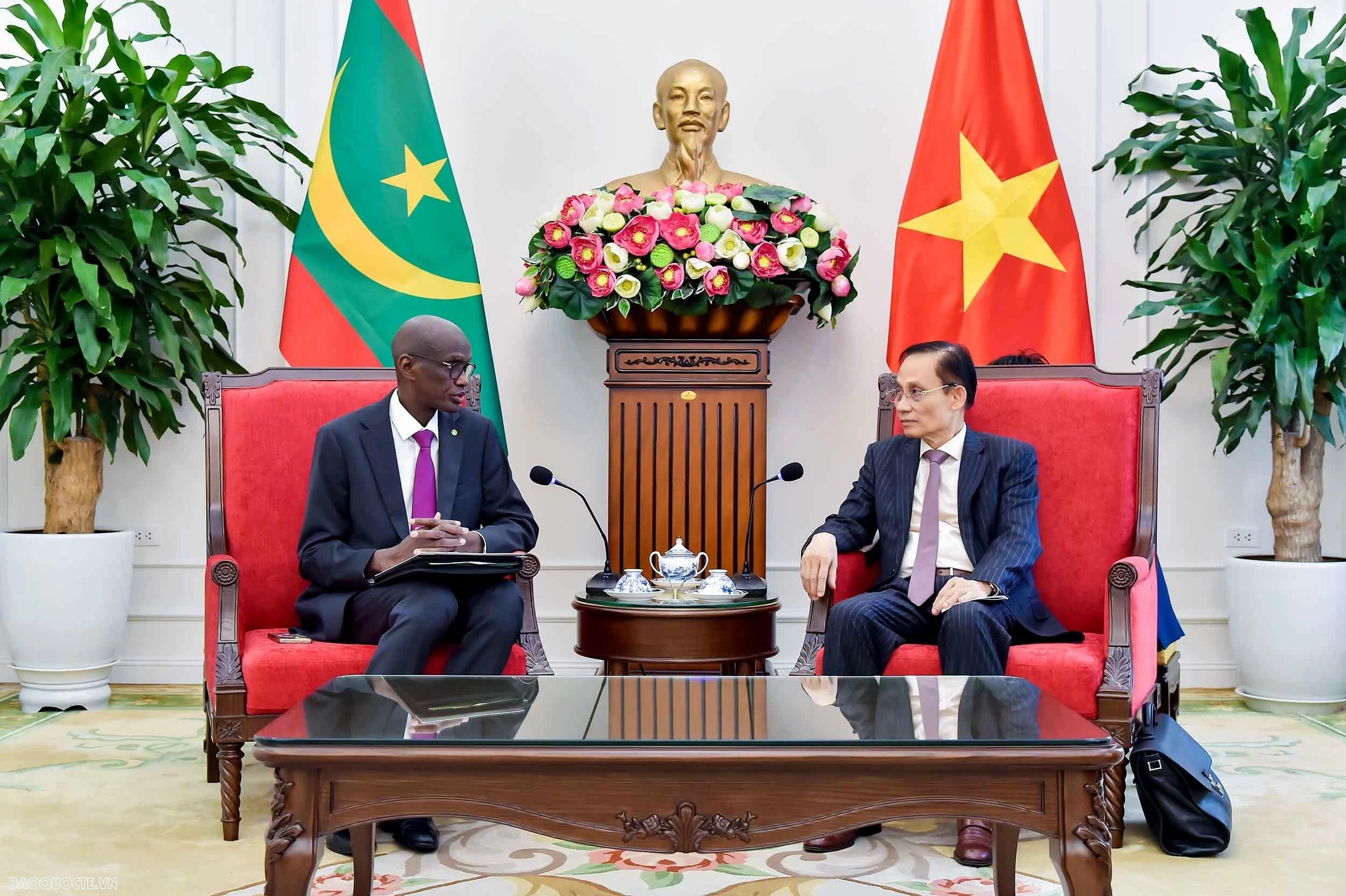Việt Nam - Mauritania thúc đẩy hợp tác nông nghiệp, viễn thông và khai khoáng Việt Nam - Mauritania thúc đẩy hợp tác nông nghiệp, viễn thông và khai khoáng