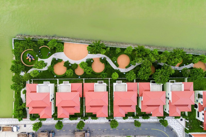 Khu dân cư Phước Thọ được tổ chức không gian theo triết lý “sống cùng sông nước” (Ảnh: T&T Group)