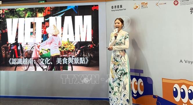 Việt Nam được giới thiệu tại sự kiện. (Ảnh: Báo Tin tức).) Việt Nam được giới thiệu tại sự kiện. (Ảnh: Báo Tin tức).)