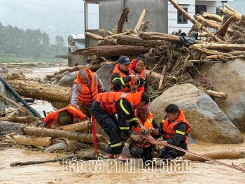 Lai Châu kêu gọi hỗ trợ người dân khắc phục hậu quả mưa lũ