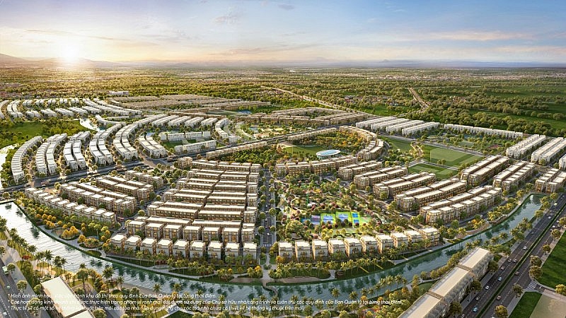 Vinhomes Golden City được quy hoạch như một “thành phố công viên sinh thái” với mật độ xây dựng tối ưu chỉ 27%. Vinhomes Golden City được quy hoạch như một “thành phố công viên sinh thái” với mật độ xây dựng tối ưu chỉ 27%.