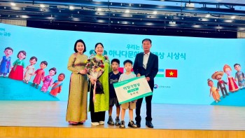 Gia đình đa văn hóa Việt - Hàn: Nền tảng nhân dân của quan hệ hai nước