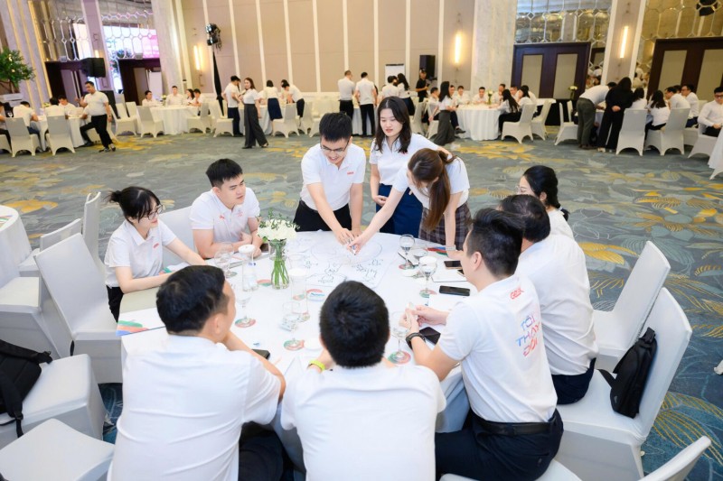 Chương trình Townhall Bàn tròn Văn hóa tại GELEX là không gian để các CBNV đối thoại, cùng đóng góp xây dựng tổ chức