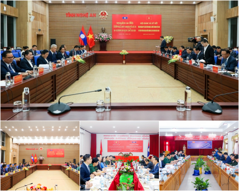 Nghệ An đề ra 09 giải pháp để tăng cường, thúc đẩy hợp tác với các địa phương của Lào Nghệ An đề ra 09 giải pháp để tăng cường, thúc đẩy hợp tác với các địa phương của Lào