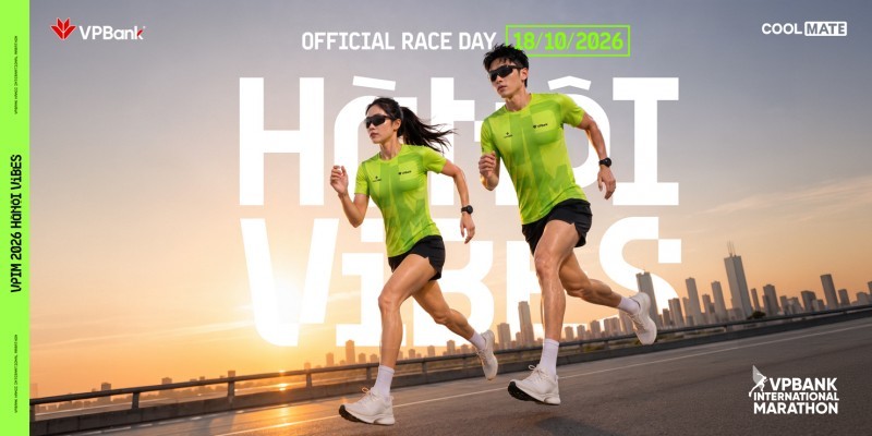 VPBank và Coolmate nâng tầm trải nghiệm runner tại VPBank Hanoi International Marathon 2026 VPBank và Coolmate nâng tầm trải nghiệm runner tại VPBank Hanoi International Marathon 2026