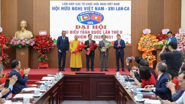 Hội hữu nghị Việt Nam - Sri Lanka nhiệm kỳ 2026-2031: Ưu tiên kết nối địa phương, doanh nghiệp và trường đại học